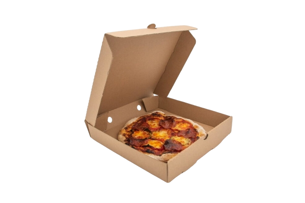 Plain Kraft Pizza Boxes – Strong Takeaway Pizza Packaging