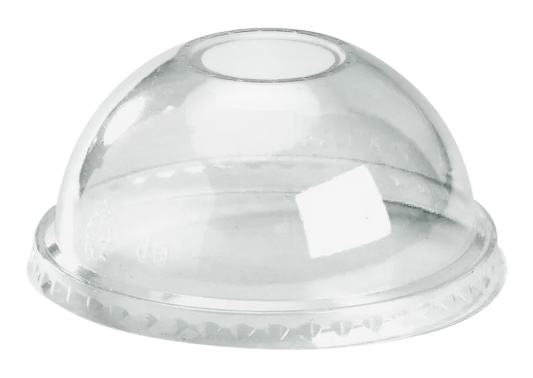 16oz Smoothie Domed Cup Lid With Hole