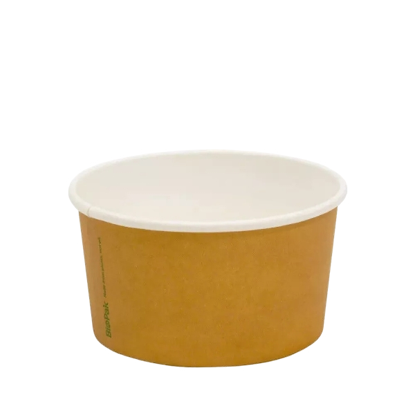 5oz kraft dessert tub for ice cream, gelato, and sorbets