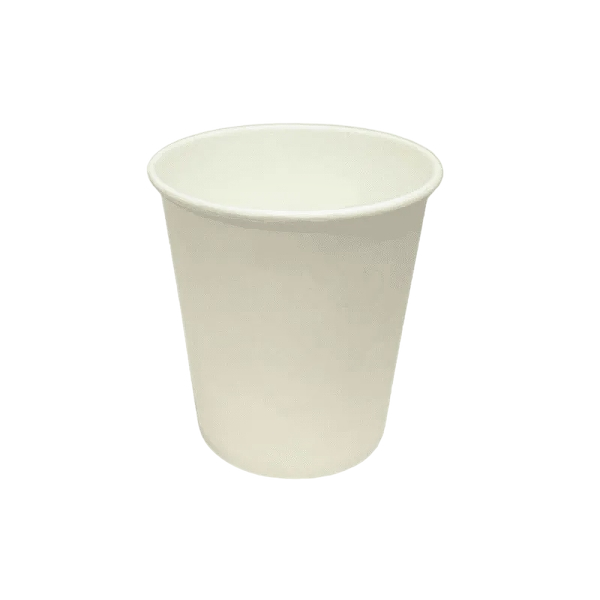 7oz White Paper Takeaway Portion Pot