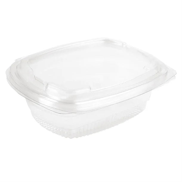 Fresco Clear Salad Box with Hinged Lid