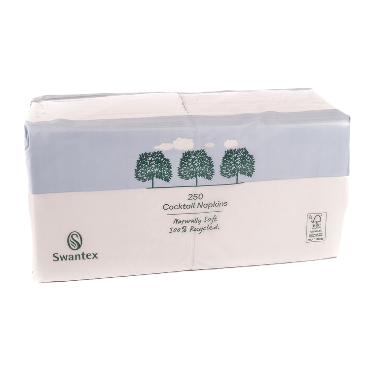 Swantex Soft White 2 ply Napkins