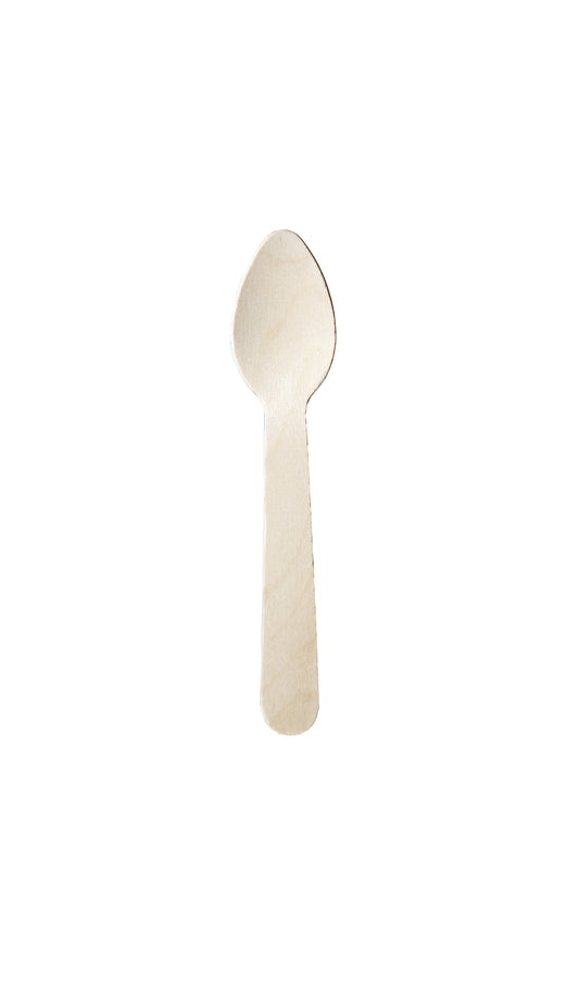 Birchwood Wooden Teaspoons for Takeaway